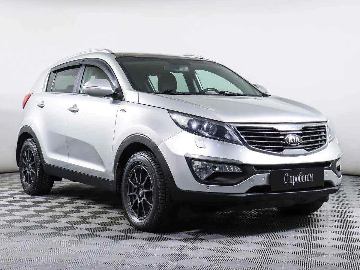 KIA Sportage, Серебряный, 2013, Автоматическая, 184 л.с., цена от 887 000 руб.