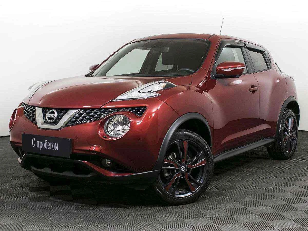 Nissan Juke, Красный, 2017, Вариатор, 117 л.с., цена от 1 199 000 руб.