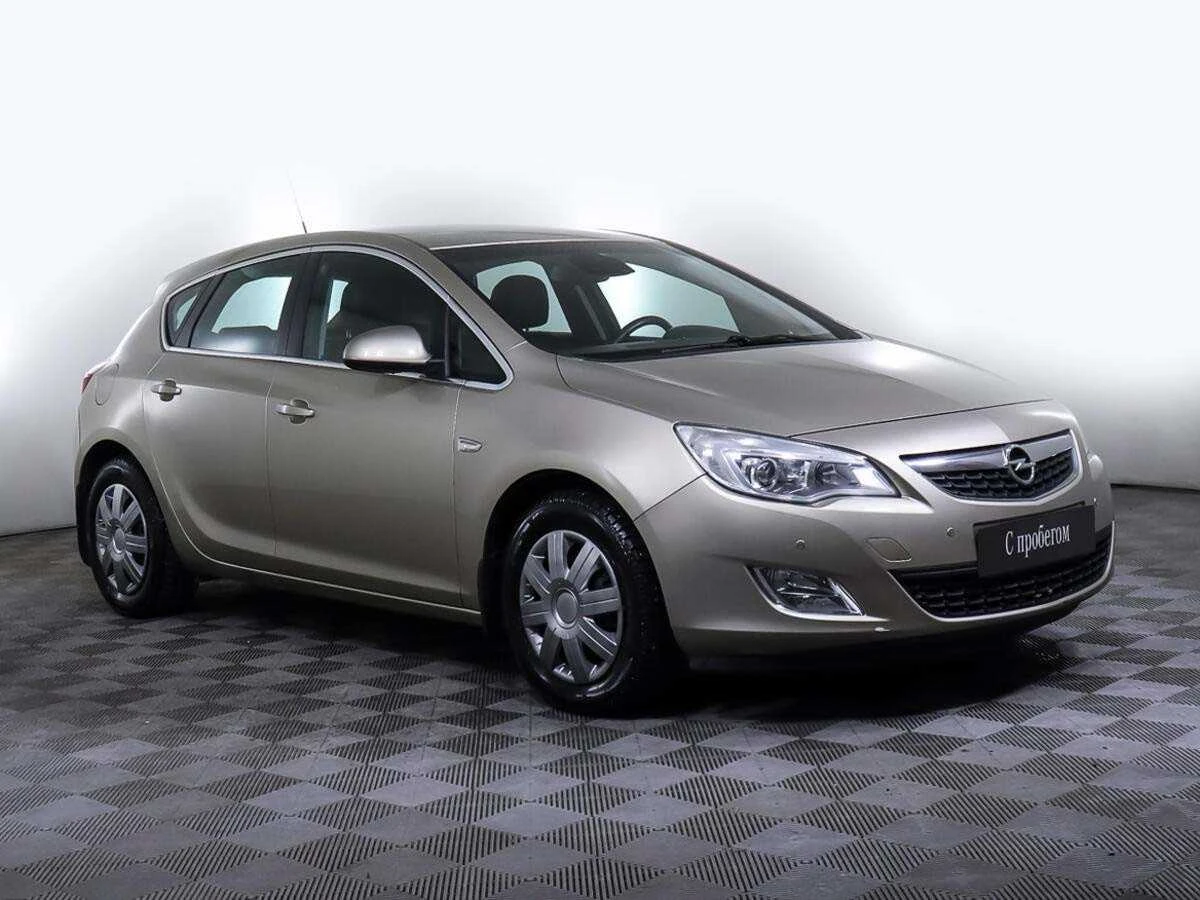 OPEL ASTRA, Бежевый, 2012, Автоматическая, 115 л.с., цена от 546 400 руб.
