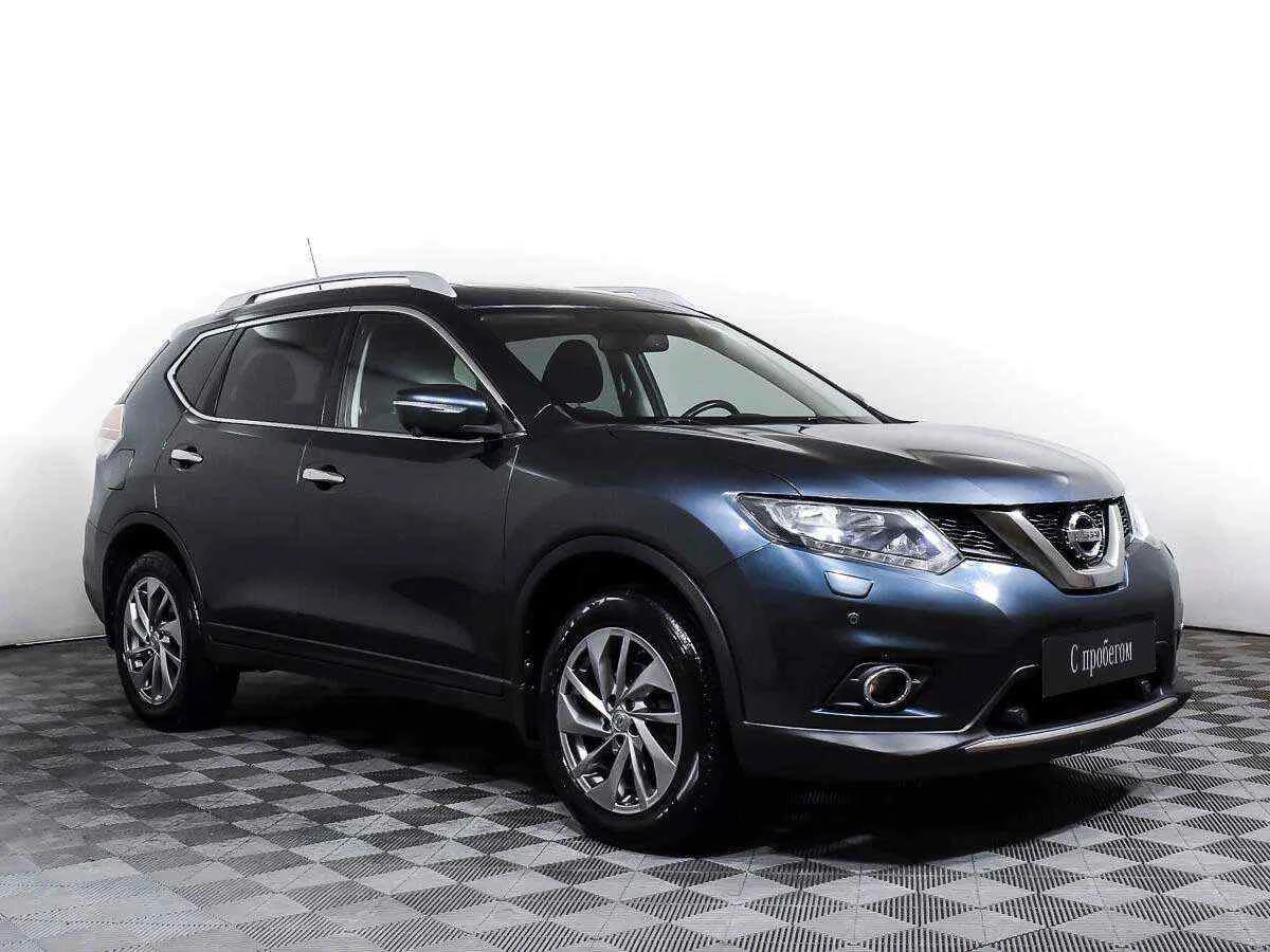 Nissan X-Trail, Синий, 2015, Вариатор, 171 л.с., цена от 1 044 000 руб.