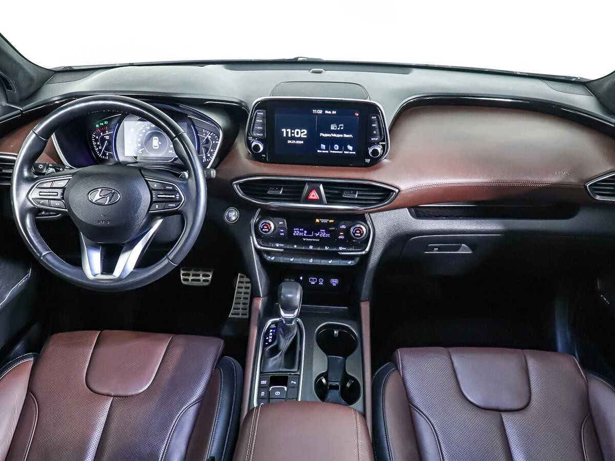 HYUNDAI SANTA FE, Белый, 2018, Автоматическая, 200 л.с., цена от 2 208 000 руб.