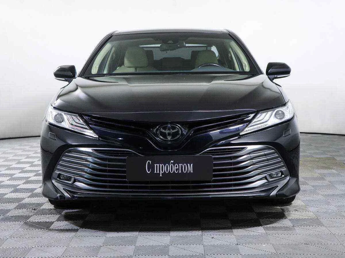 Toyota Camry, Черный, 2018, Автоматическая, 150 л.с., цена от 2 190 000 руб.