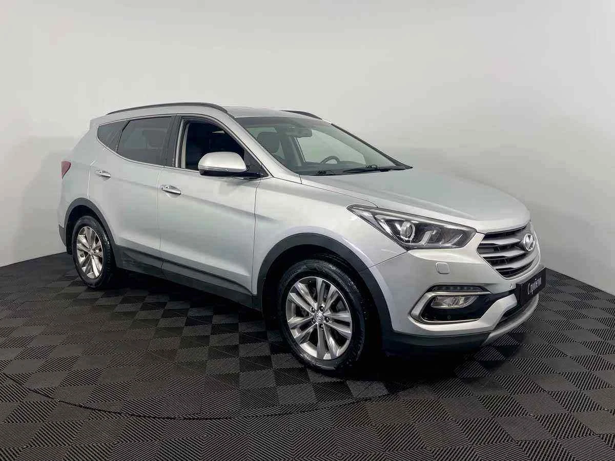 Hyundai Santa Fe, Серебряный, 2018, Автоматическая, 200 л.с., цена от 1 569 000 руб.