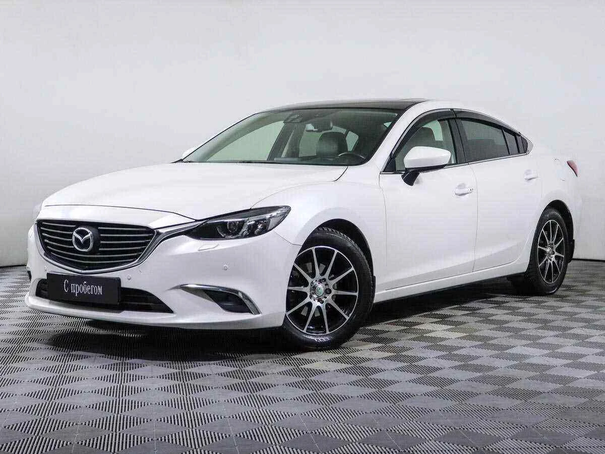 Mazda 6, Белый, 2018, Автоматическая, 150 л.с., цена от 1 190 000 руб.