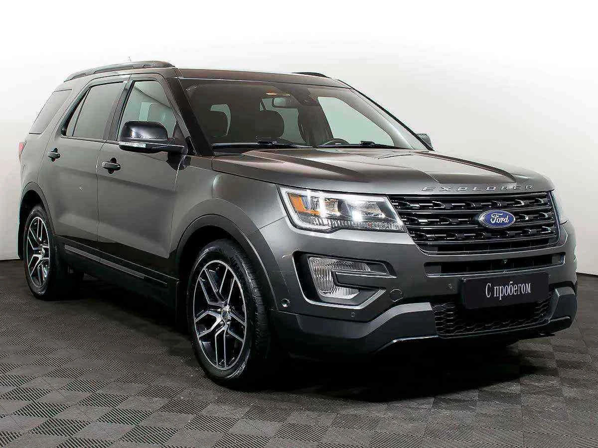 Ford Explorer, Серый, 2016, Автоматическая, 345 л.с., цена от 2 055 000 руб.