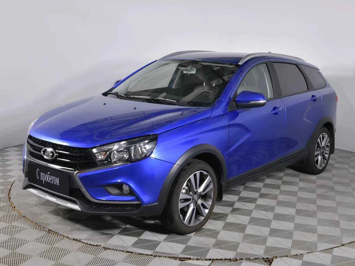 LADA Vesta SW Cross, Синий, 2021, Вариатор, 113 л.с., цена от 1 007 000 руб.