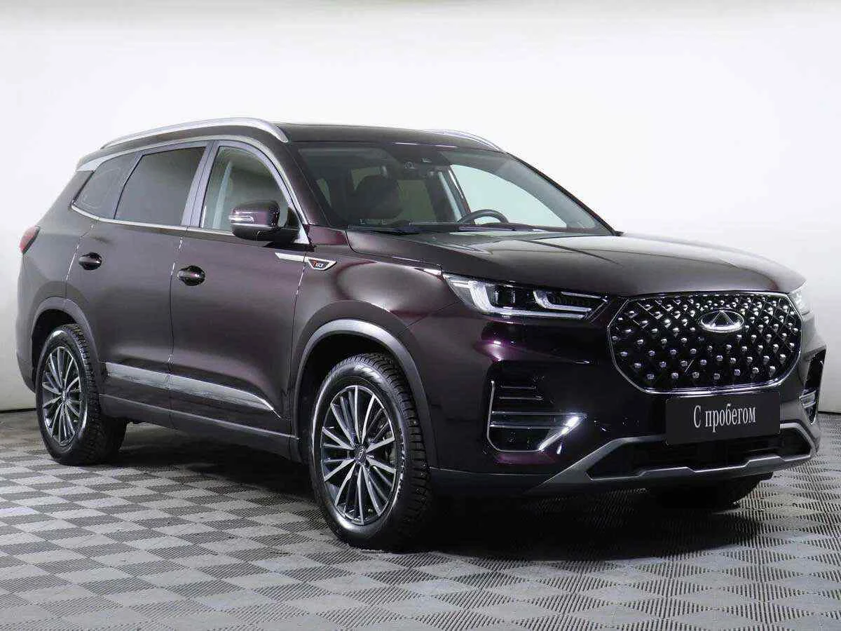 Chery Tiggo 8 Pro, Фиолетовый, 2022, Робот, 186 л.с., цена от 2 466 200 руб.