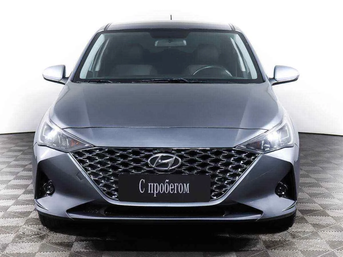 Hyundai Solaris, Голубой, 2020, Автоматическая, 100 л.с., цена от 907 000 руб.