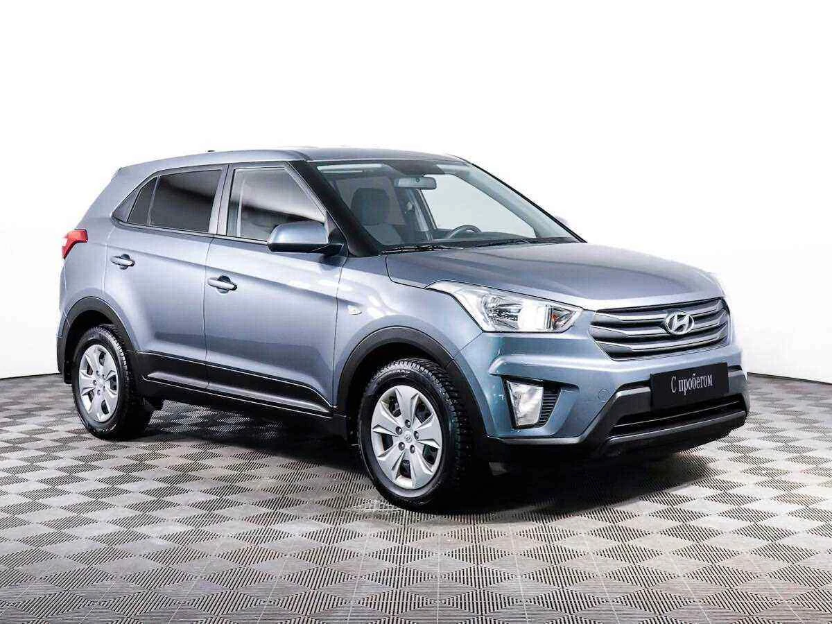 Hyundai Creta, Серый, 2019, Автоматическая, 123 л.с., цена от 1 252 000 руб.