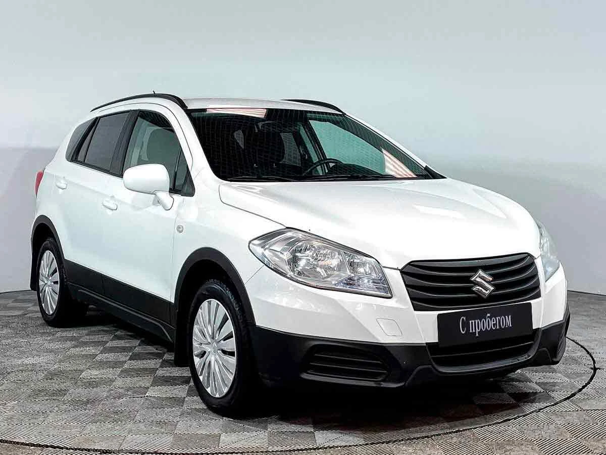 SUZUKI SX4, Белый, 2014, Вариатор, 117 л.с., цена от 976 000 руб.