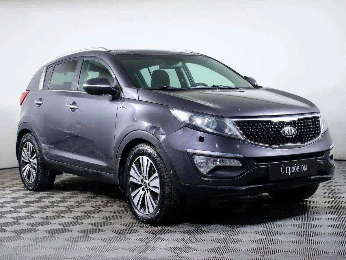 KIA Sportage, Серый, 2015, Автоматическая, 184 л.с., цена от 1 091 700 руб.
