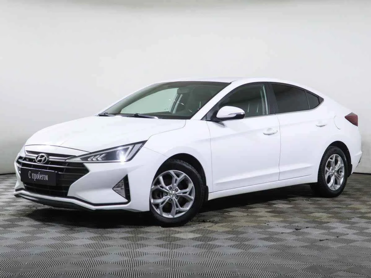 Hyundai Elantra, Белый, 2019, Автоматическая, 128 л.с., цена от 1 185 000 руб.
