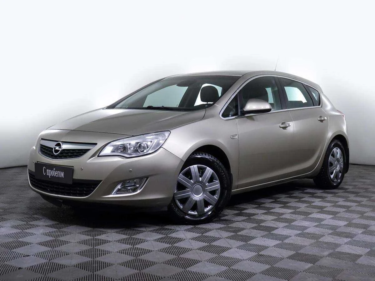 OPEL ASTRA, Бежевый, 2012, Автоматическая, 115 л.с., цена от 546 400 руб.
