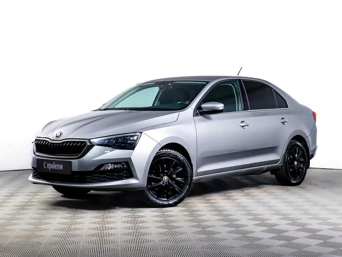 SKODA RAPID, Серебряный, 2021, Робот, 125 л.с., цена от 1 341 600 руб.