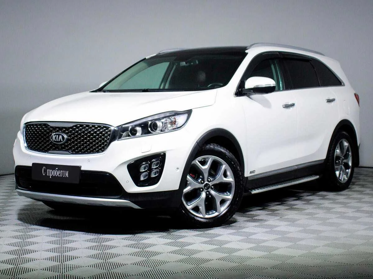 KIA SORENTO, Белый, 2017, Автоматическая, 250 л.с., цена от 2 016 000 руб.