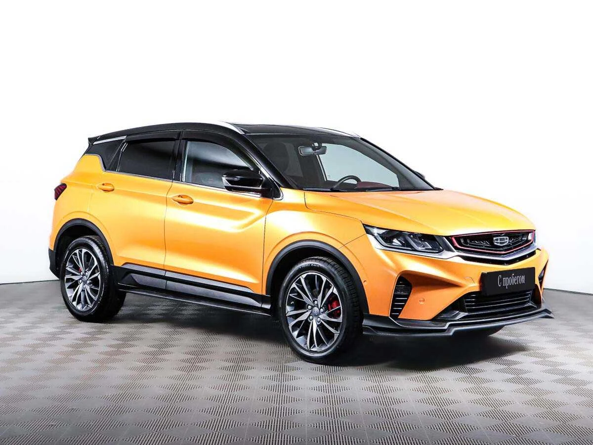 GEELY COOLRAY, Желтый, 2021, Робот, 150 л.с., цена от 1 310 400 руб.