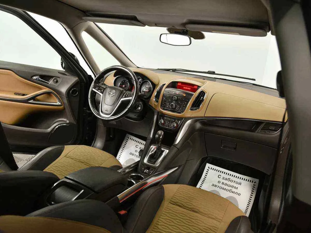 Opel Zafira, Черный, 2012, Автоматическая, 140 л.с., цена от 710 500 руб.