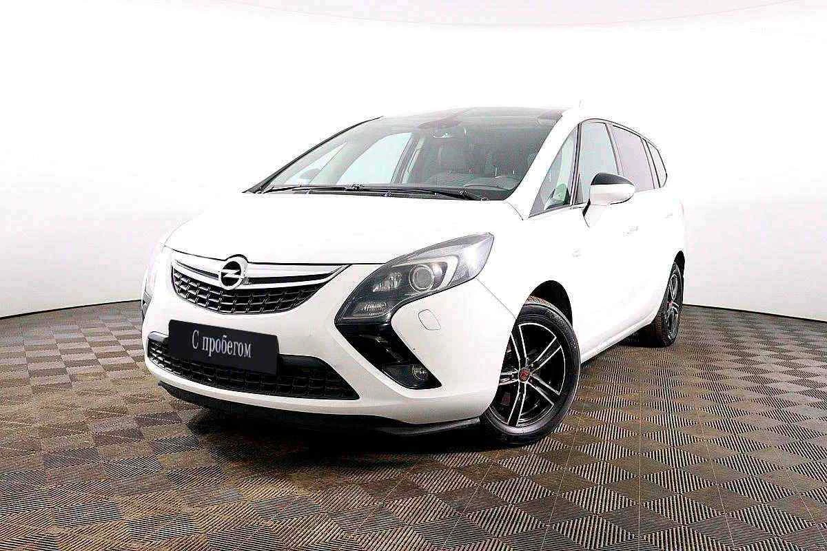 Opel Zafira, Белый, 2013, Автоматическая, 140 л.с., цена от 903 800 руб.