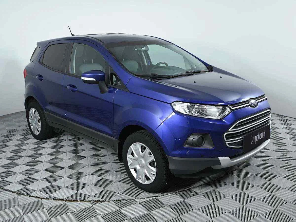 Ford EcoSport, Синий, 2018, Робот, 122 л.с., цена от 928 000 руб.