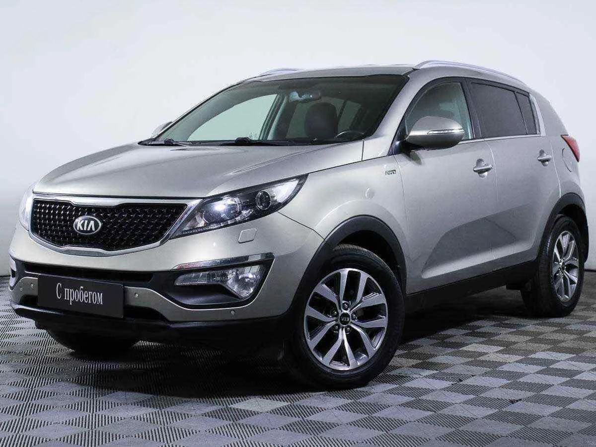 KIA Sportage, Бежевый, 2014, Автоматическая, 150 л.с., цена от 900 000 руб.