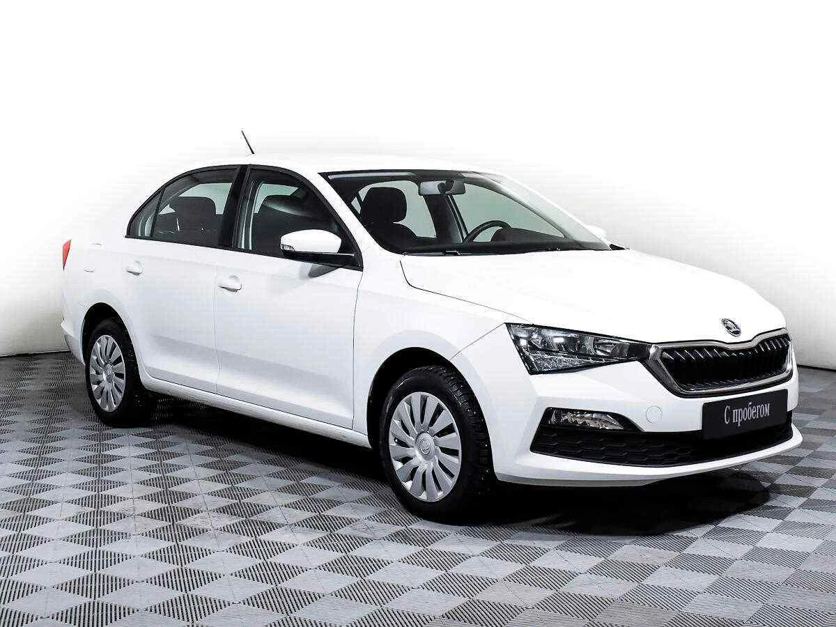 Skoda Rapid, Белый, 2020, Автоматическая, 110 л.с., цена от 950 000 руб.