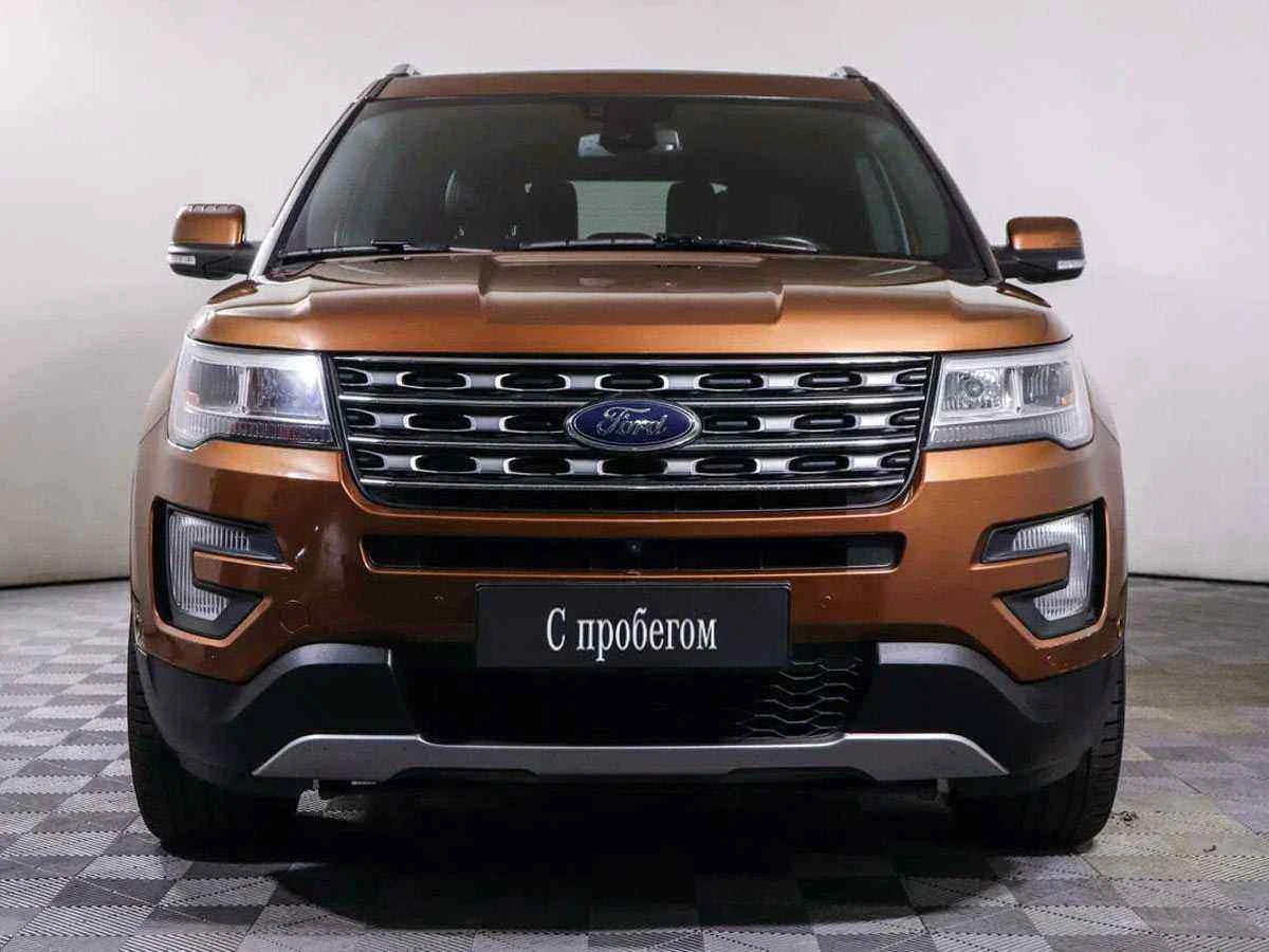 Ford Explorer, Коричневый, 2016, Автоматическая, 249 л.с., цена от 2 150 000 руб.