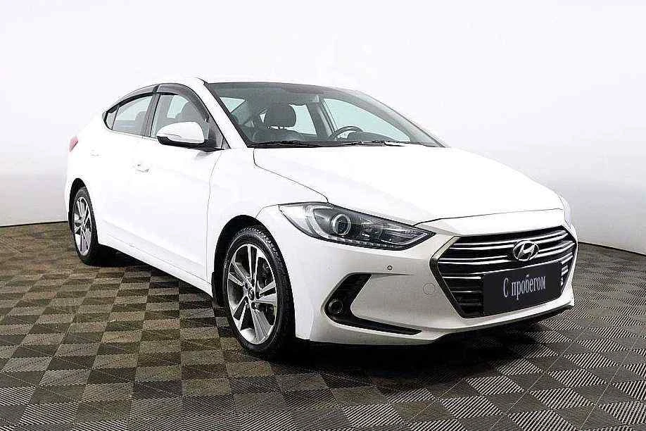 Hyundai Elantra, Белый, 2018, Автоматическая, 150 л.с., цена от 951 000 руб.
