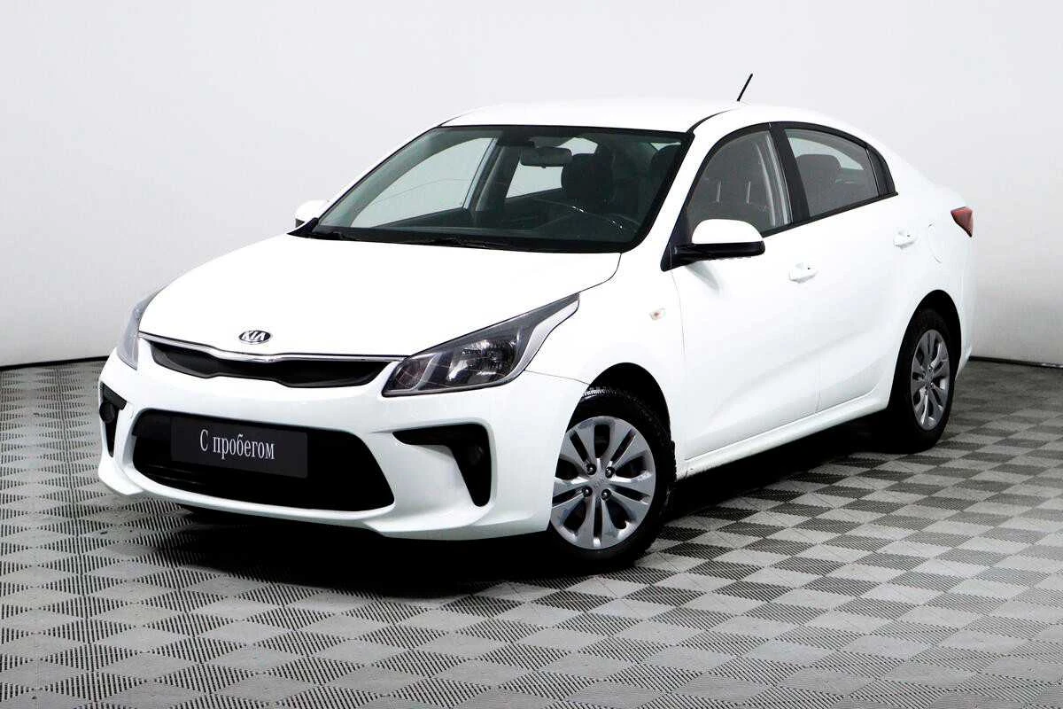 KIA RIO, Белый, 2020, Автоматическая, 123 л.с., цена от 928 000 руб.