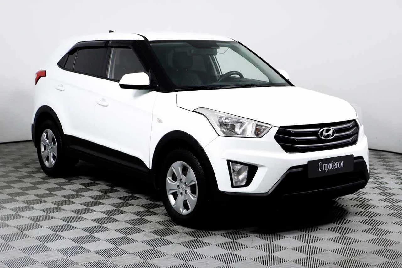 HYUNDAI CRETA, Белый, 2019, Автоматическая, 123 л.с., цена от 1 104 000 руб.