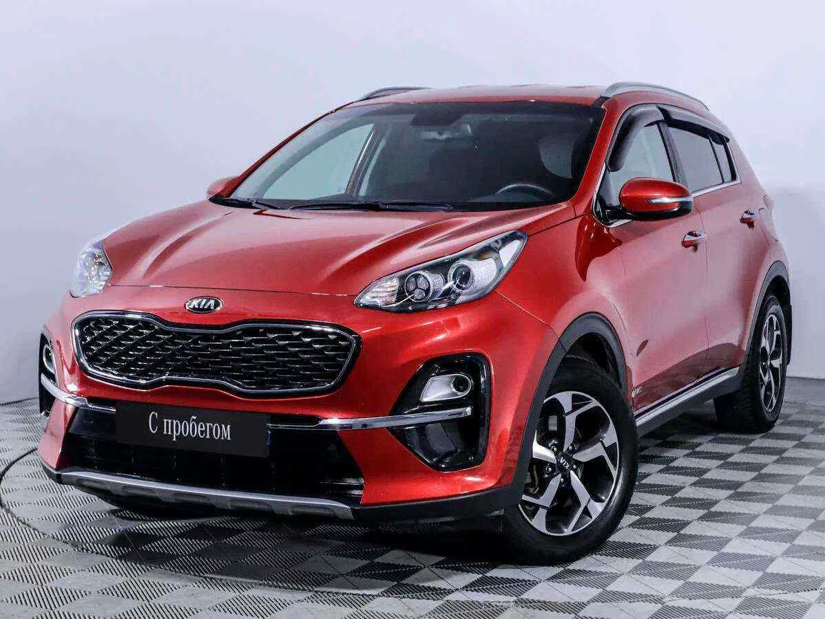 KIA Sportage, Красный, 2019, Автоматическая, 184 л.с., цена от 1 758 900 руб.