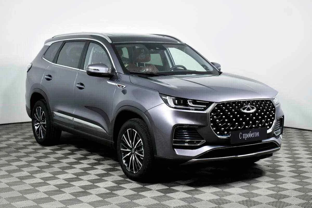 Chery Tiggo 8 Pro Max, Серый, 2022, Робот, 197 л.с., цена от 2 710 000 руб.