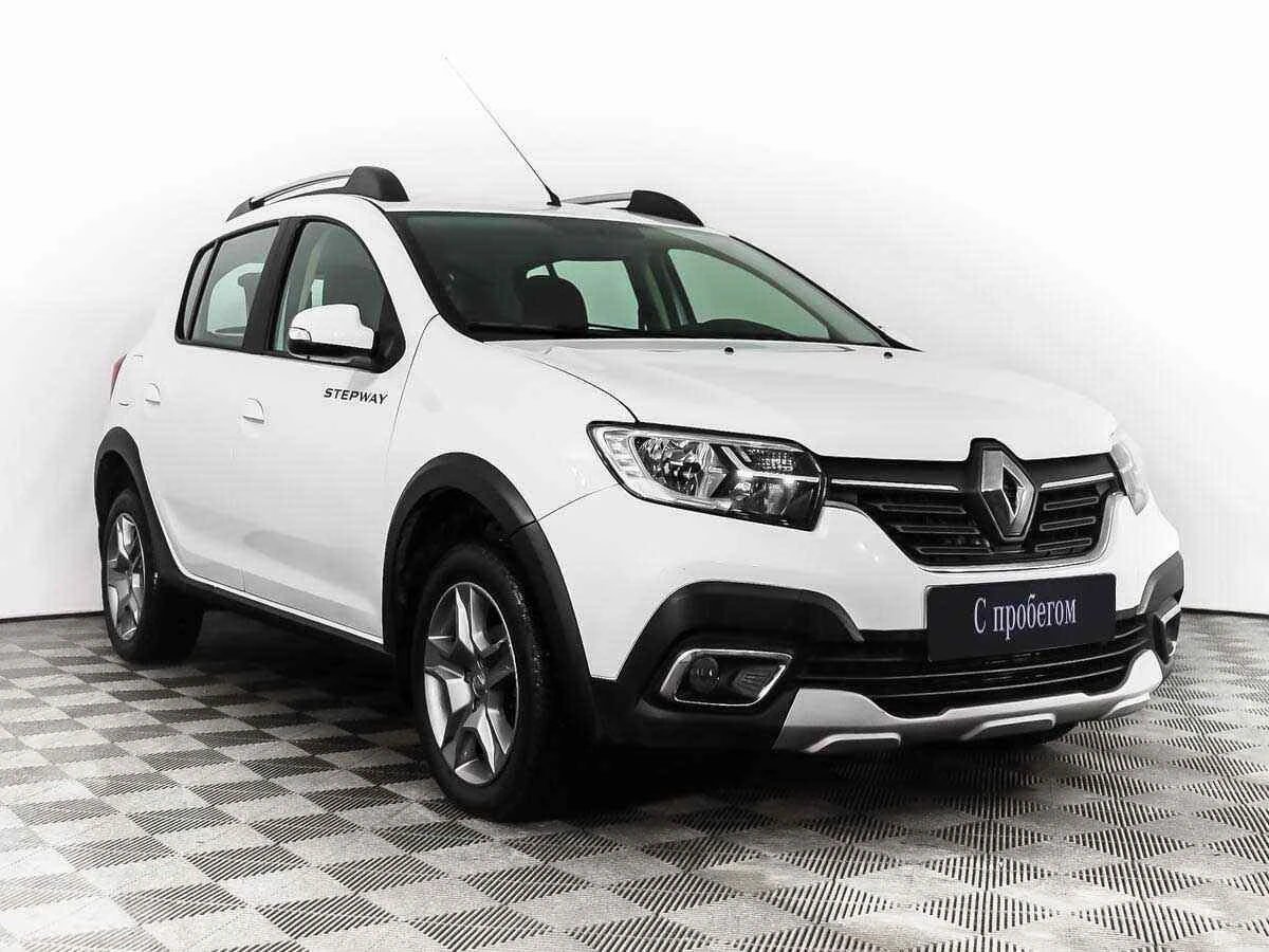 Renault Sandero, Белый, 2021, Автоматическая, 102 л.с., цена от 740 700 руб.