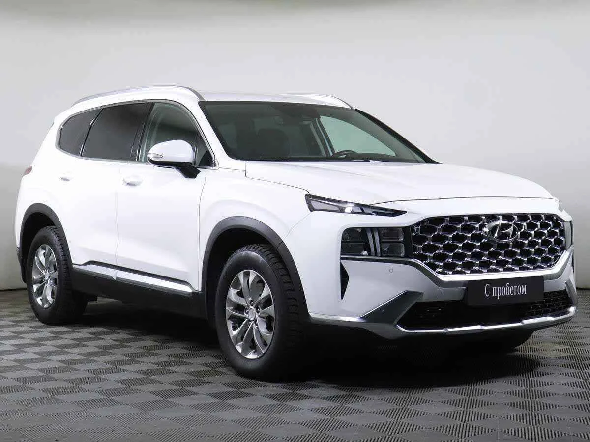 Hyundai Santa Fe, Белый, 2020, Автоматическая, 202 л.с., цена от 2 579 000 руб.