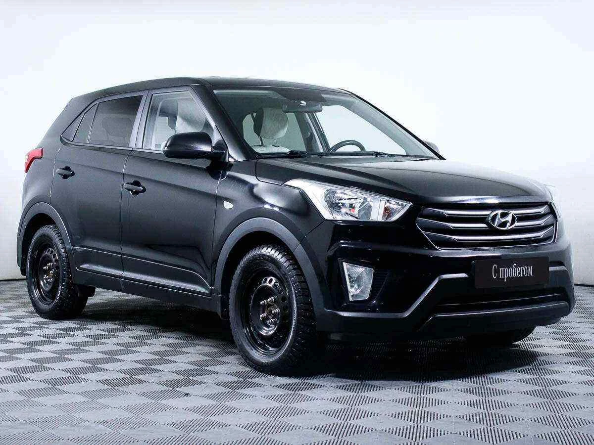 Hyundai Creta, Черный, 2017, Автоматическая, 123 л.с., цена от 1 135 000 руб.