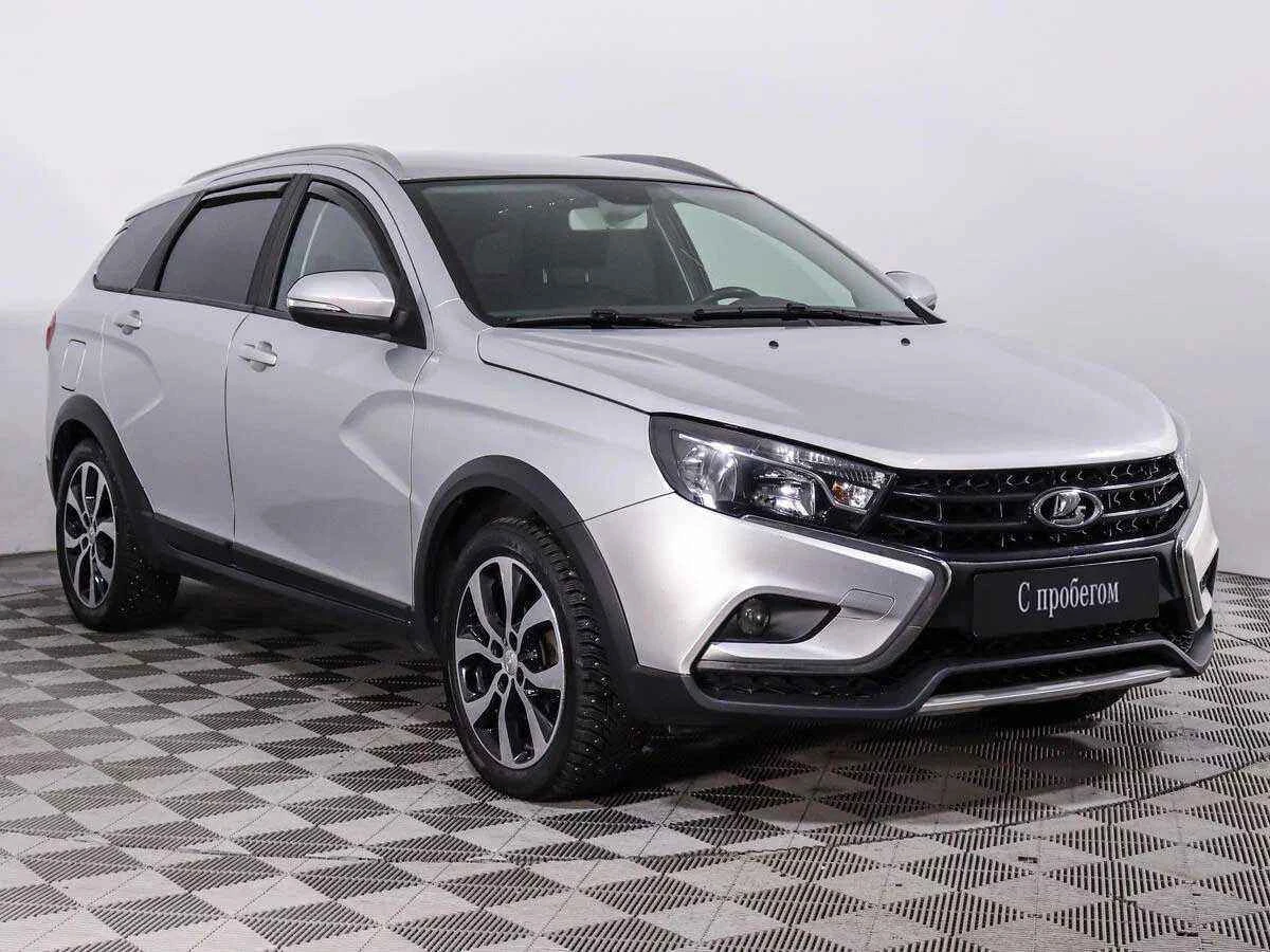 LADA Vesta SW Cross, Серебряный, 2019, Вариатор, 113 л.с., цена от 798 000 руб.
