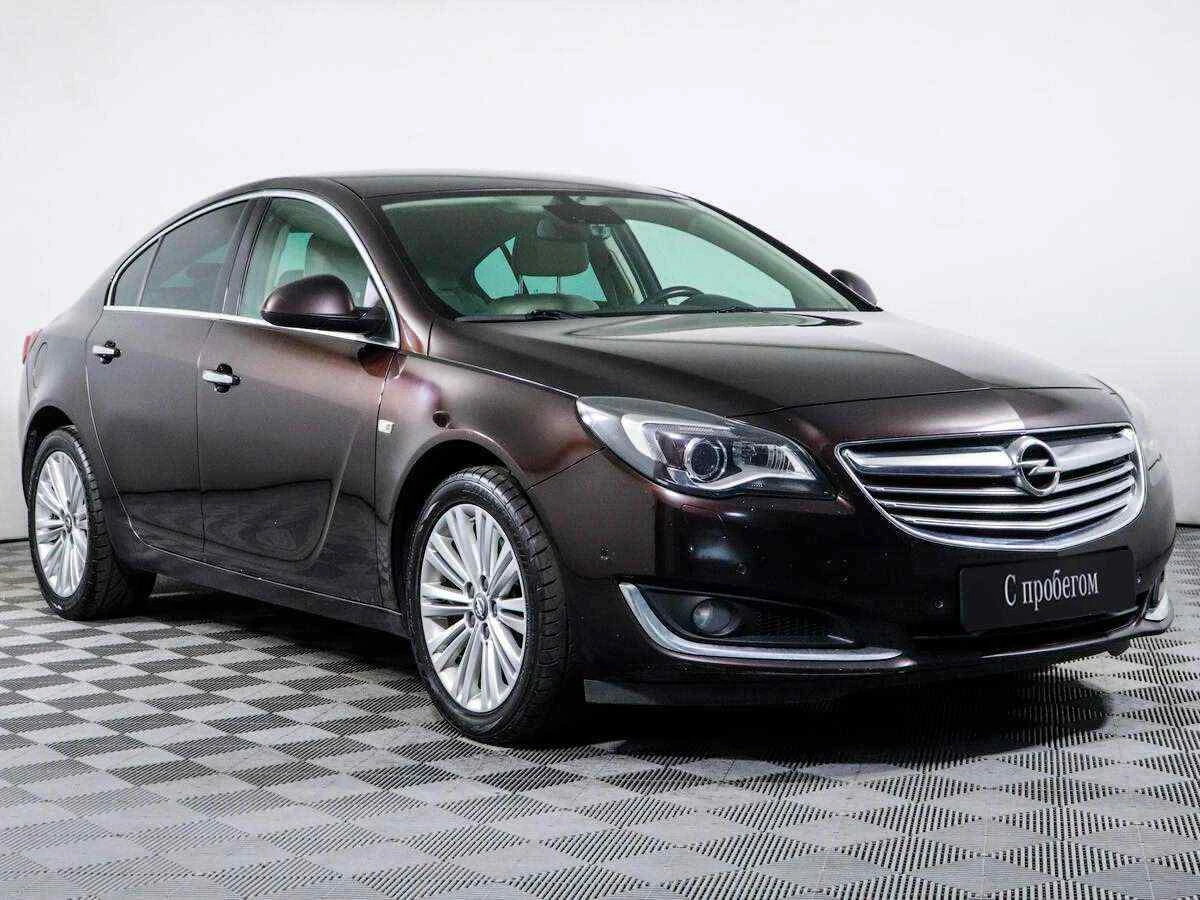 Opel Insignia, Коричневый, 2014, Автоматическая, 249 л.с., цена от 576 000 руб.