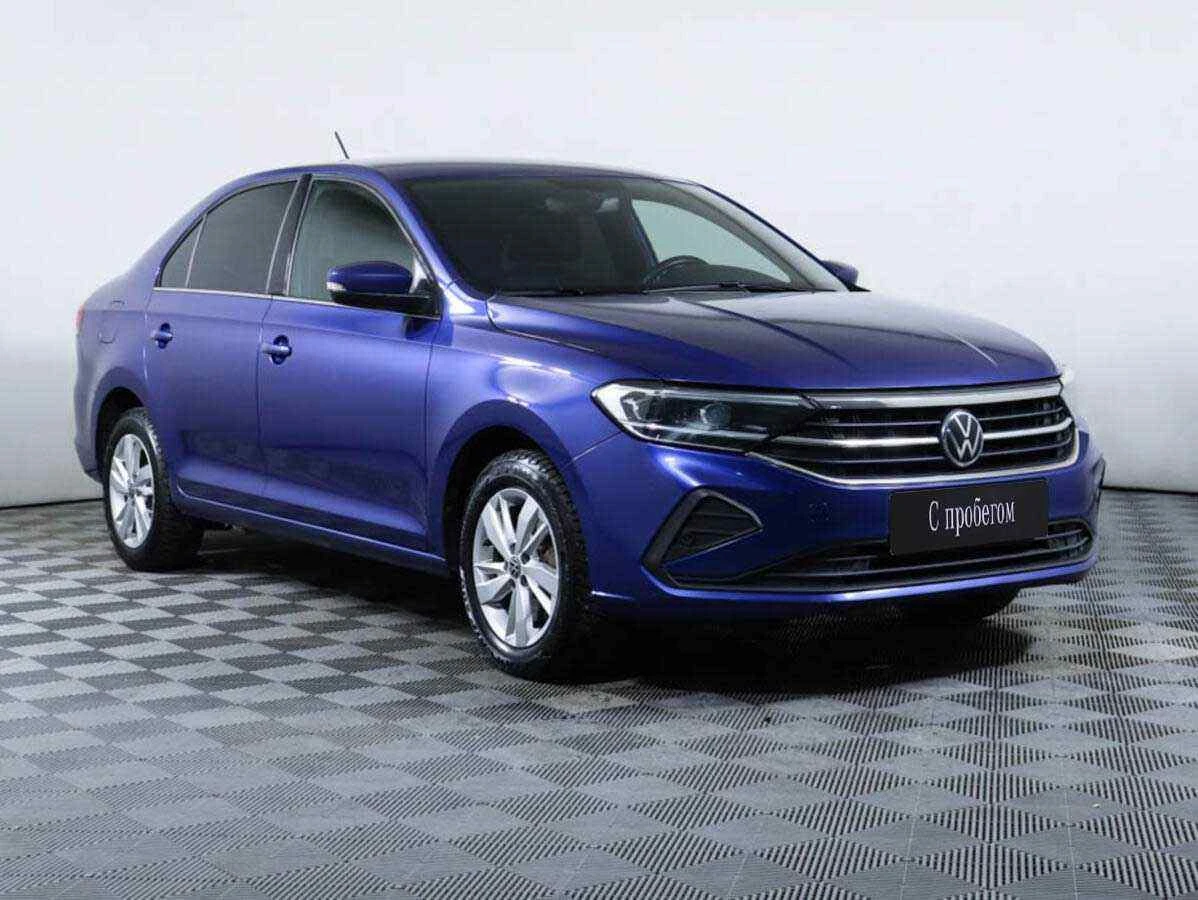 Volkswagen Polo, Синий, 2020, Автоматическая, 110 л.с., цена от 834 000 руб.