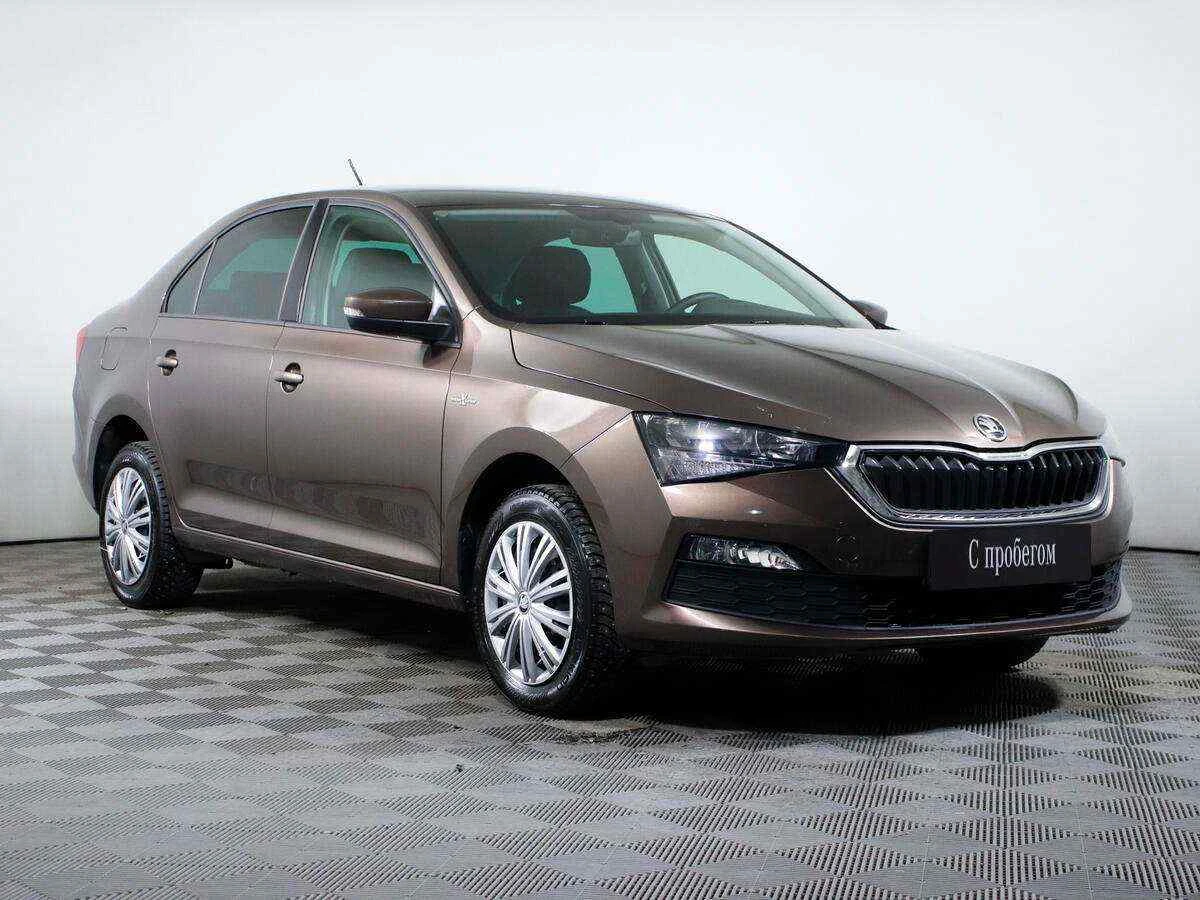 Skoda Rapid, Коричневый, 2020, Механическая, 90 л.с., цена от 935 000 руб.