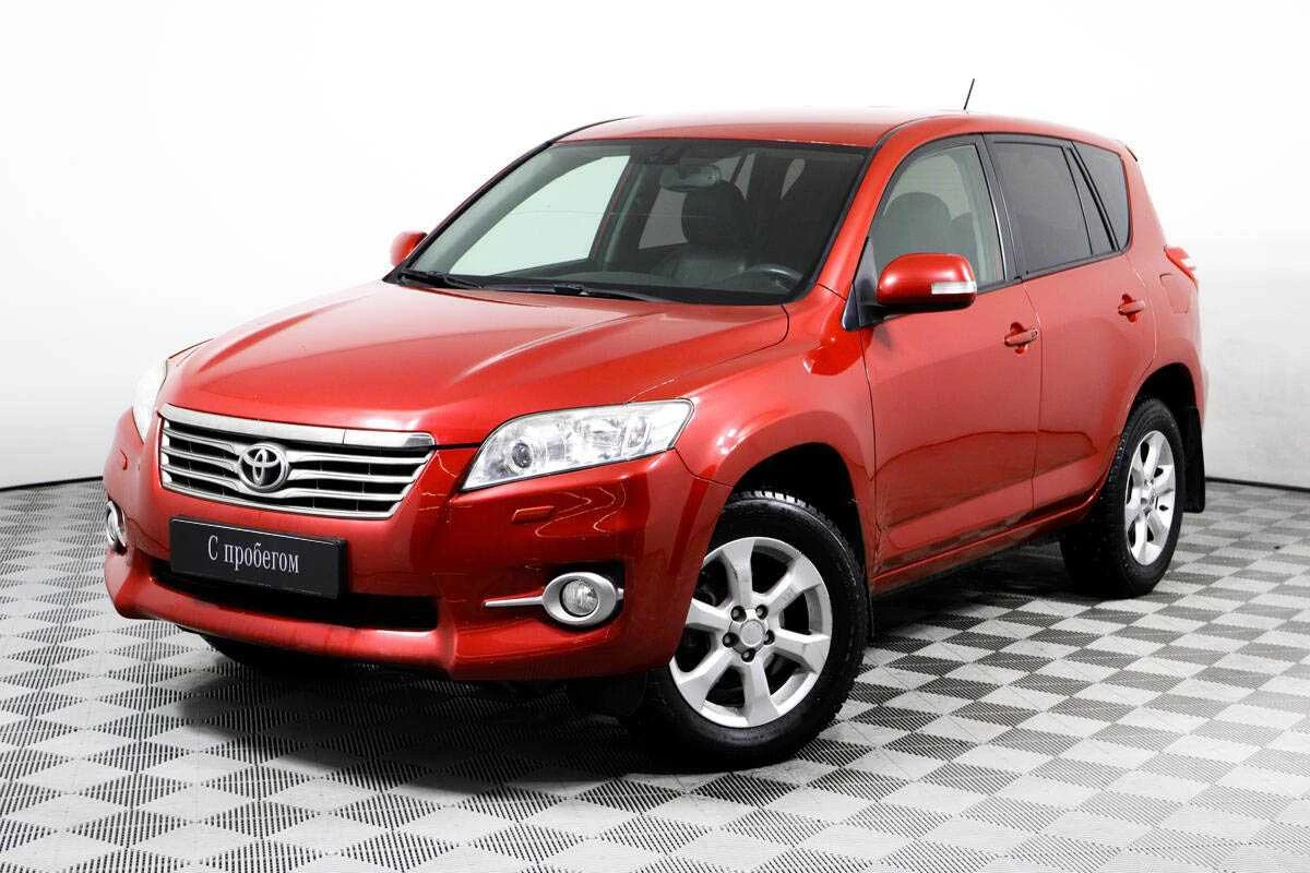 TOYOTA RAV4, Красный, 2011, Вариатор, 148 л.с., цена от 928 000 руб.