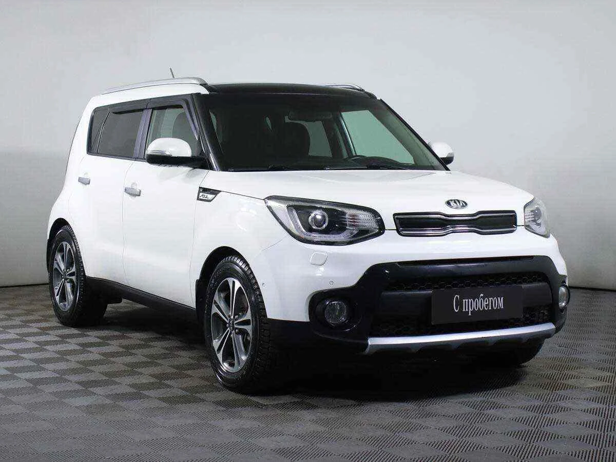 KIA Soul, Белый, 2017, Автоматическая, 128 л.с., цена от 1 000 000 руб.