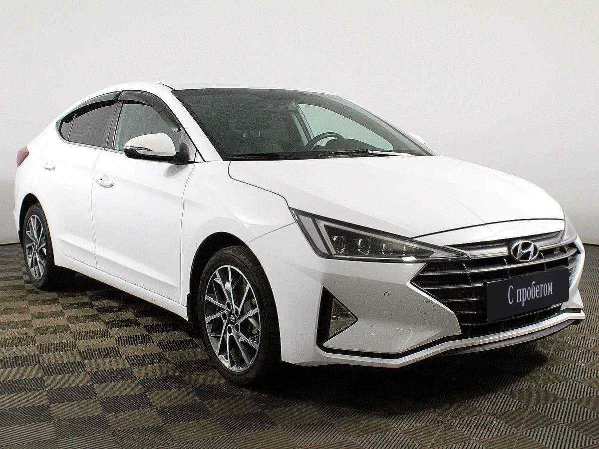 Hyundai Elantra, Белый, 2019, Автоматическая, 150 л.с., цена от 1 210 000 руб.