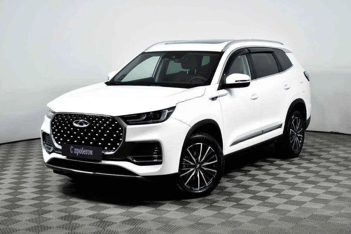 Chery Tiggo 8 Pro Max, Белый, 2022, Робот, 197 л.с., цена от 2 686 000 руб.