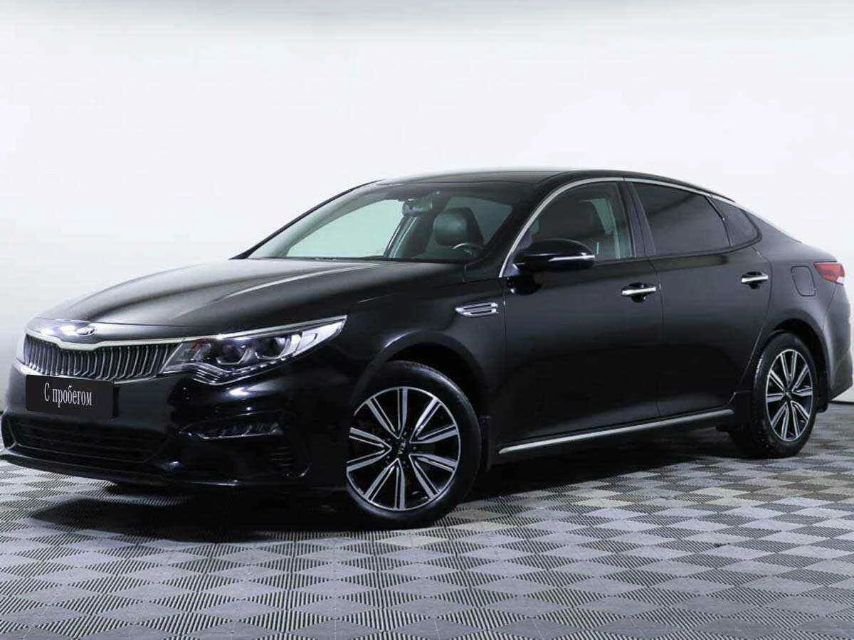 KIA Optima, Черный, 2019, Автоматическая, 188 л.с., цена от 1 509 000 руб.