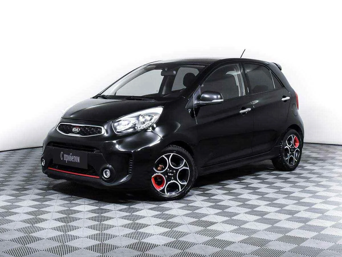 KIA Picanto, Черный, 2016, Автоматическая, 85 л.с., цена от 480 000 руб.