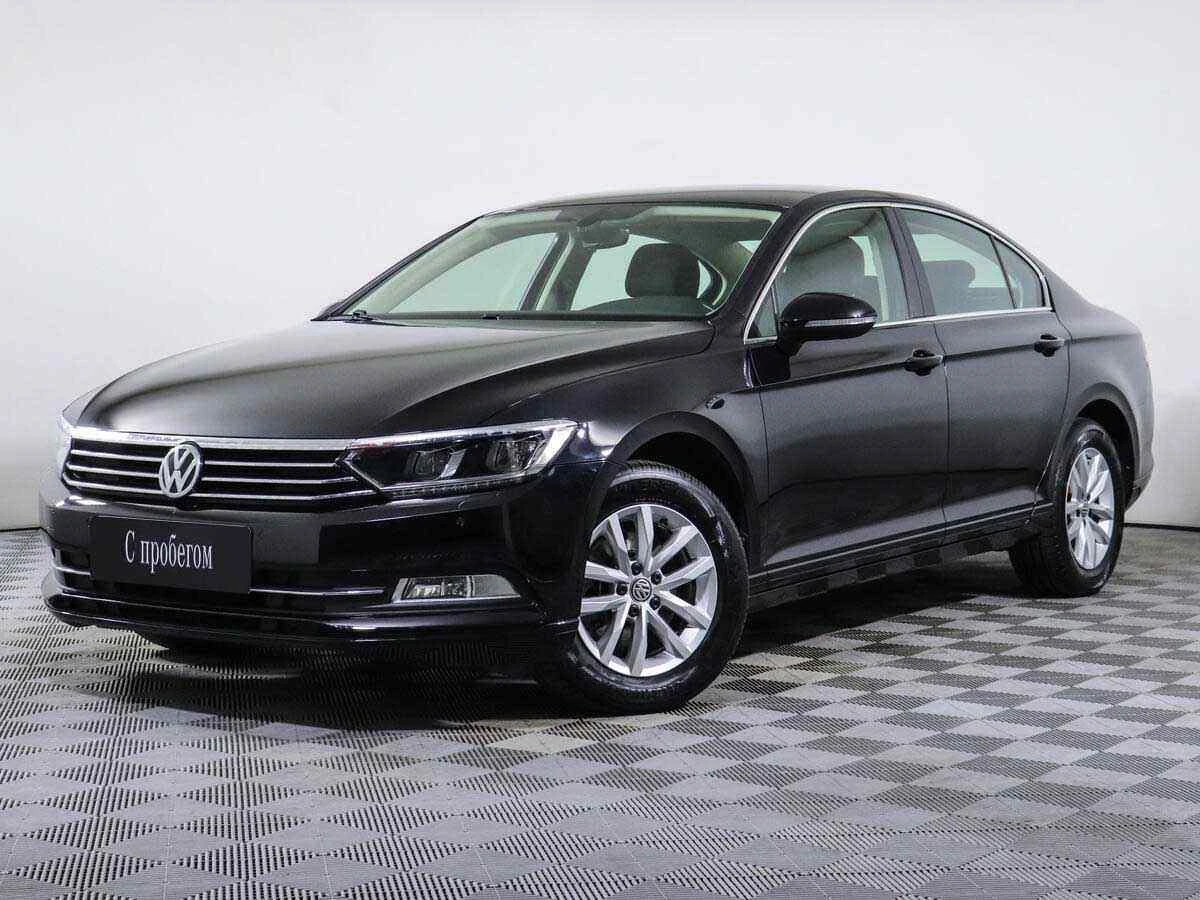 Volkswagen Passat, Черный, 2017, Робот, 150 л.с., цена от 1 260 000 руб.