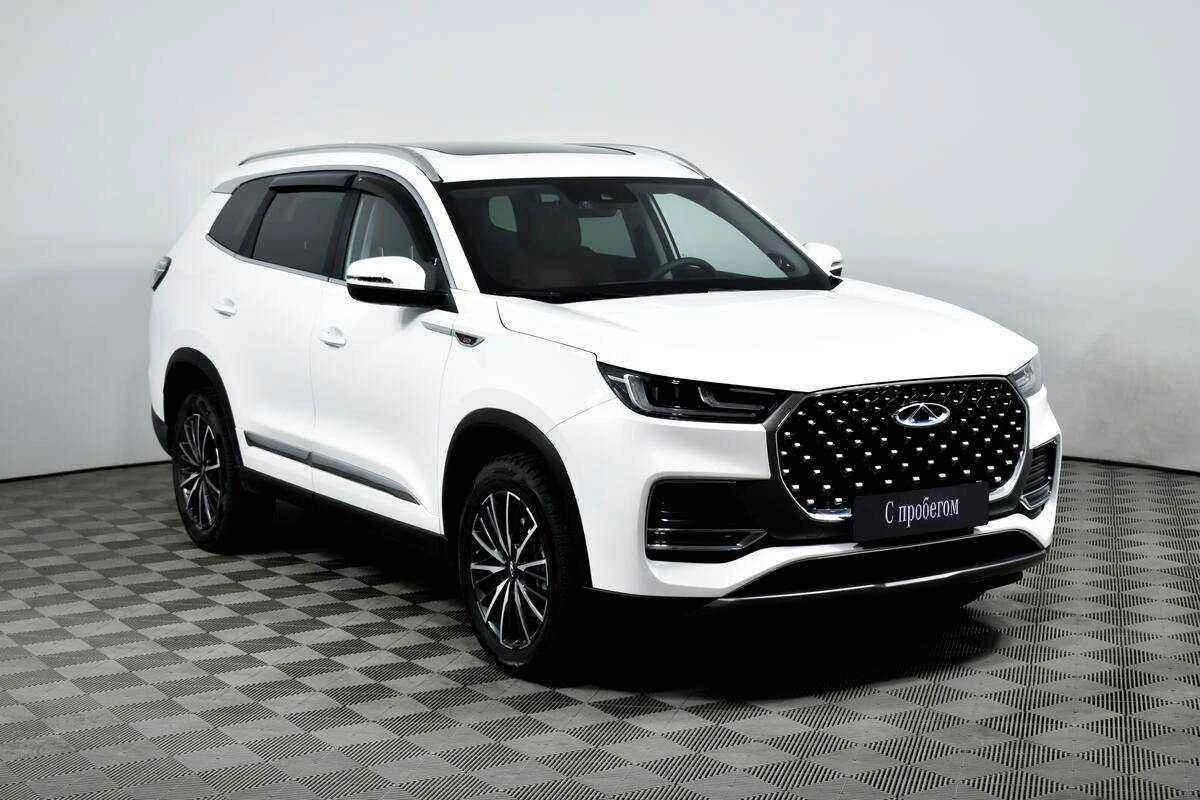Chery Tiggo 8 Pro Max, Белый, 2022, Робот, 197 л.с., цена от 2 686 000 руб.