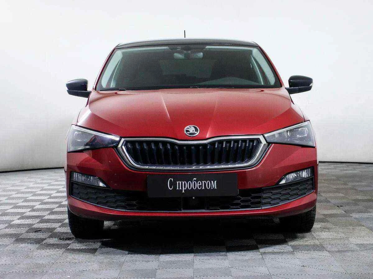 Skoda Rapid, Красный, 2020, Автоматическая, 110 л.с., цена от 840 000 руб.