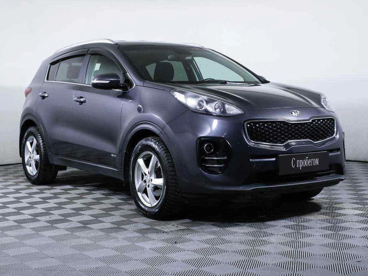 KIA Sportage, Серый, 2017, Автоматическая, 150 л.с., цена от 1 225 000 руб.