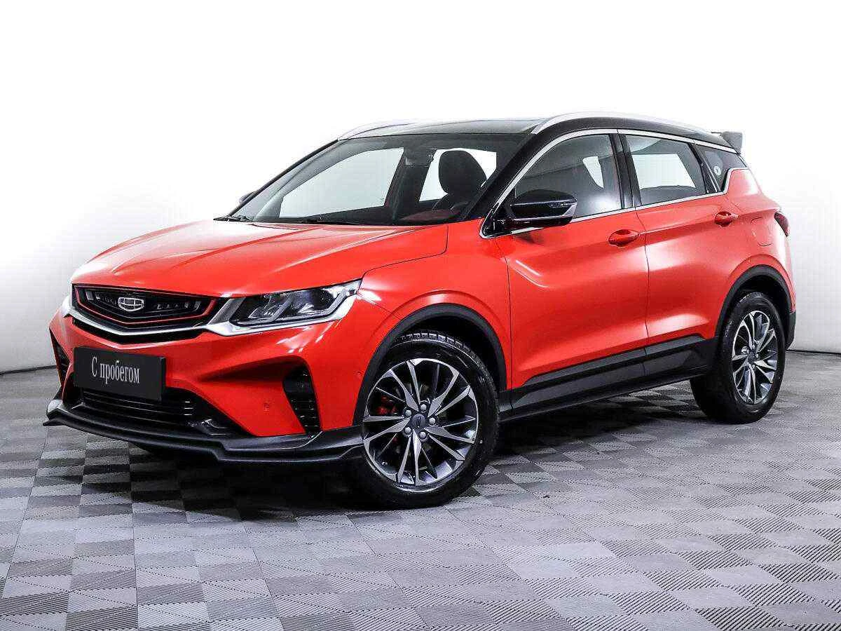 Geely Coolray, Красный, 2021, Робот, 150 л.с., цена от 1 590 000 руб.