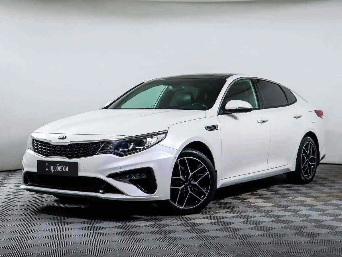 KIA Optima, Белый, 2018, Автоматическая, 188 л.с., цена от 1 310 000 руб.